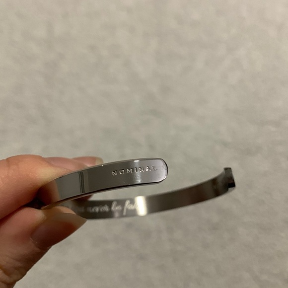 Nominal Men’s Silver Bracelets with Kaaba Coordinates - Picture 9 of 14